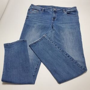 Aeropostale Blue Jeans Mid Rise Skinny Stretch LXCFCH
